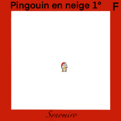 pingouin en neige