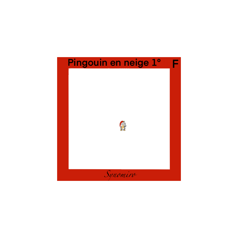 pingouin en neige