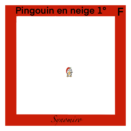 pingouin en neige
