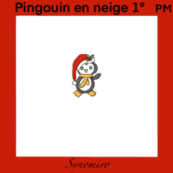 pingouin en neige