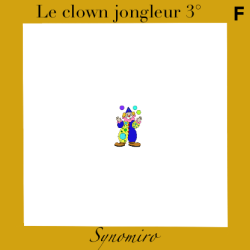 le clown jongleur