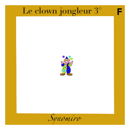 le clown jongleur