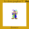 le clown jongleur
