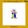 le clown jongleur