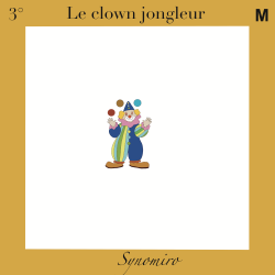 le clown jongleur