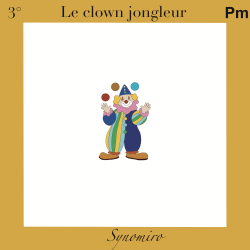 le clown jongleur