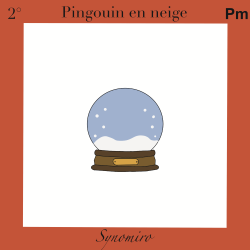 pingouin en neige