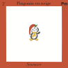 pingouin en neige