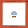pingouin en neige